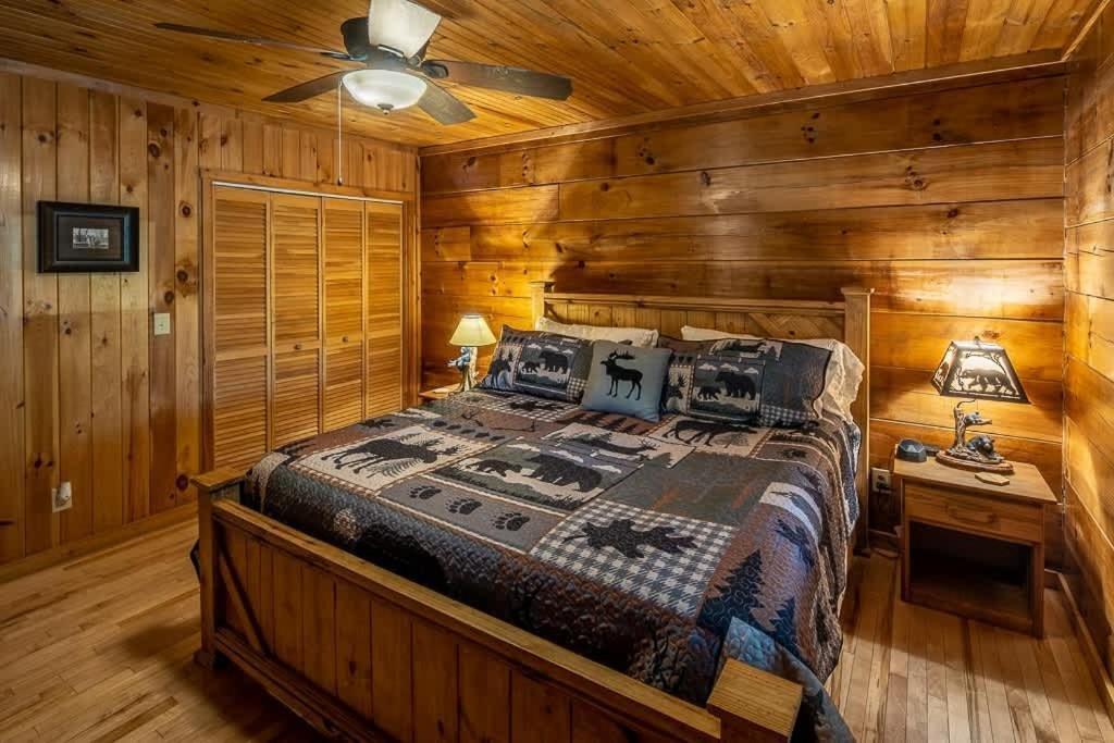 Cozy 'Grey Fox' Cabin Between Boone & Blowing Rock Exteriör bild