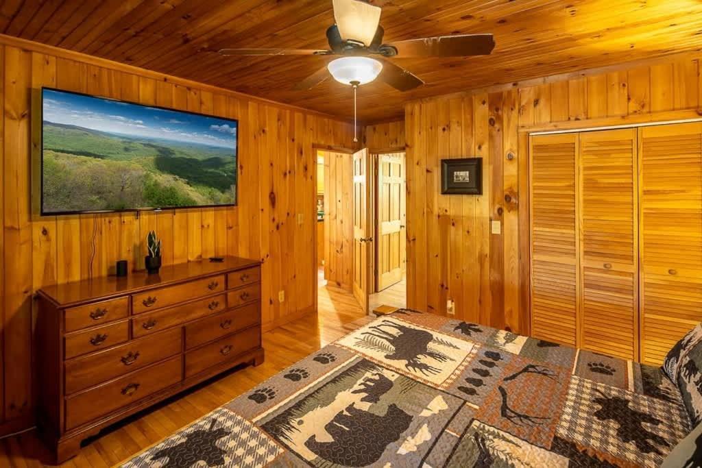 Cozy 'Grey Fox' Cabin Between Boone & Blowing Rock Exteriör bild