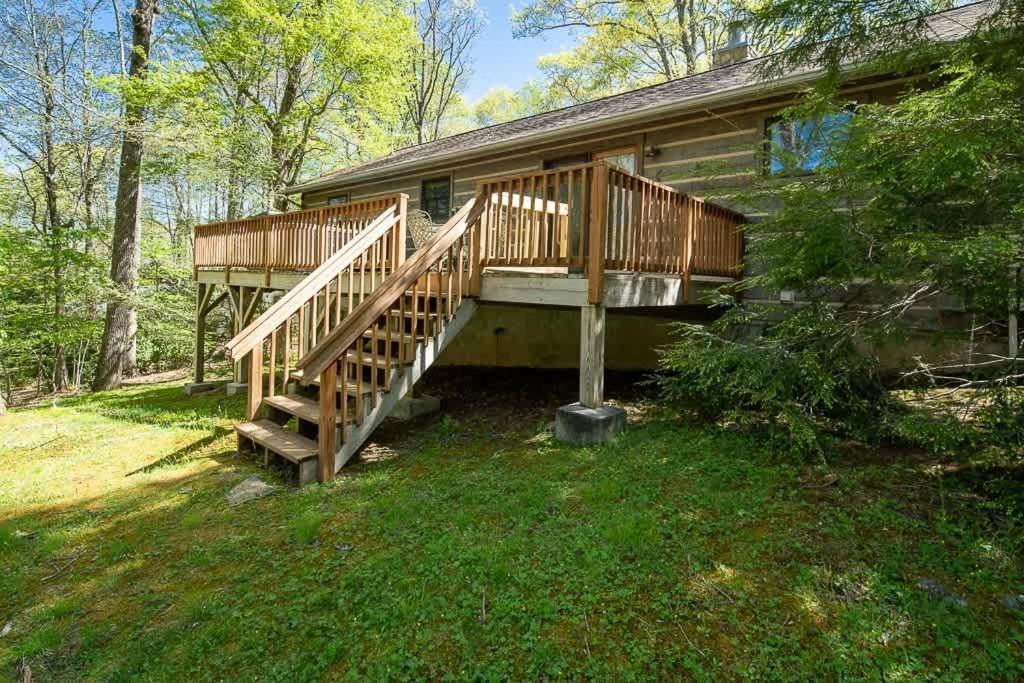 Cozy 'Grey Fox' Cabin Between Boone & Blowing Rock Exteriör bild