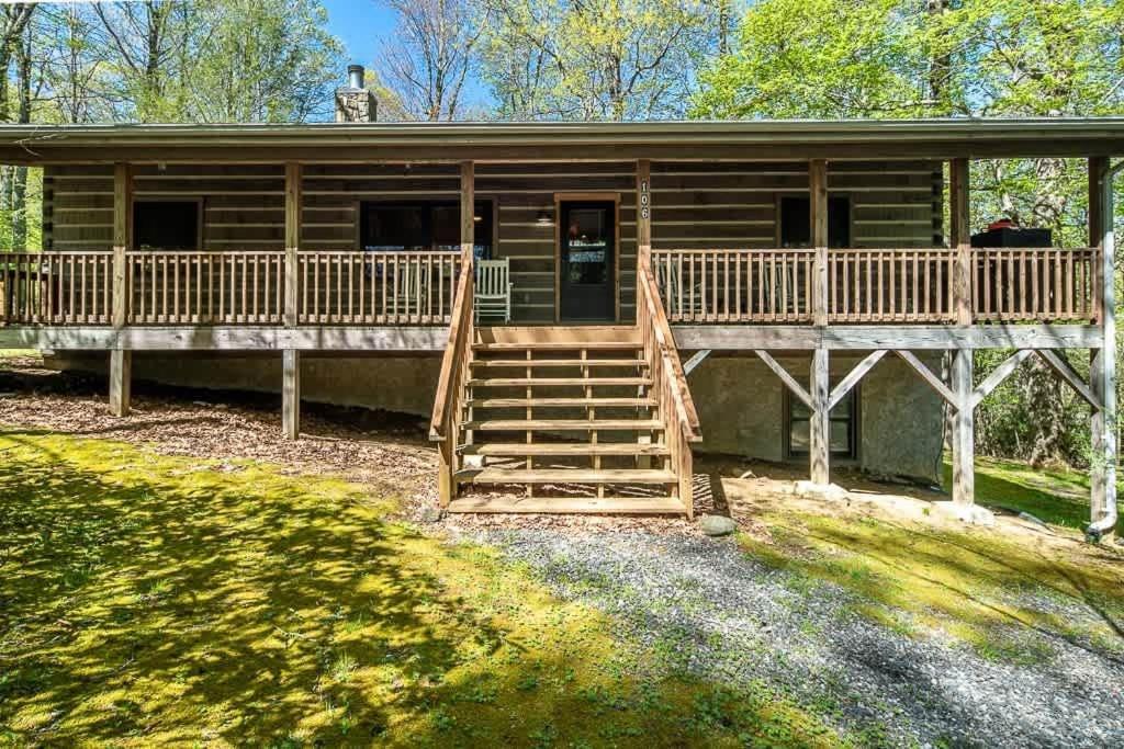 Cozy 'Grey Fox' Cabin Between Boone & Blowing Rock Exteriör bild