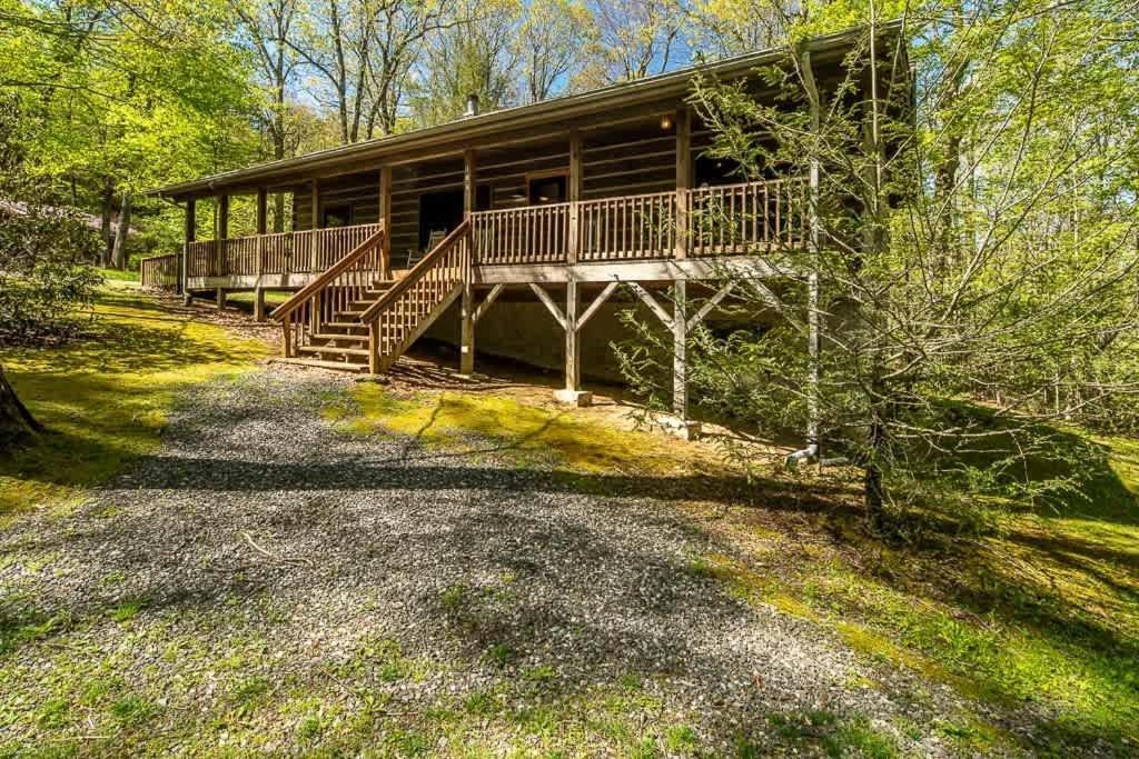 Cozy 'Grey Fox' Cabin Between Boone & Blowing Rock Exteriör bild